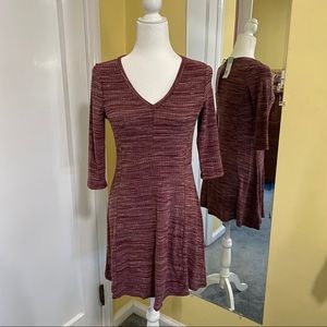 NWT 💫💫 Burgundy Swing Dress